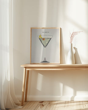 Dry Martini Poster