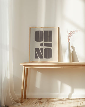 Oh No! Poster