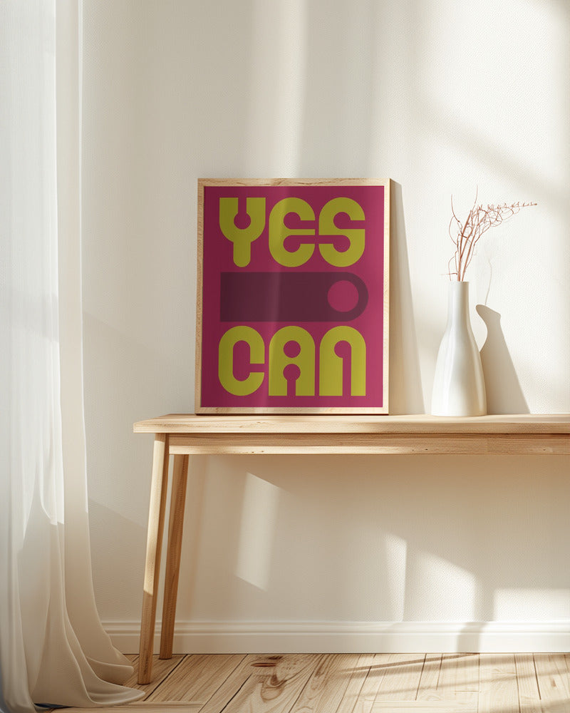 Yes I Can Poster