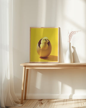 Yellow Chicken Poster