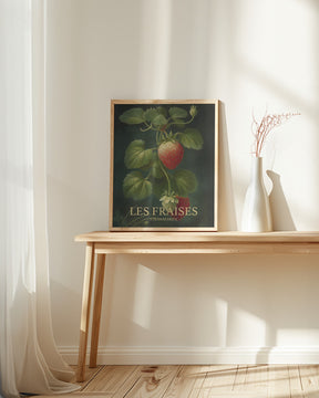 Les Fraises - Strawberries Poster