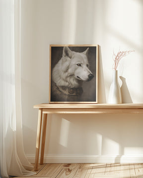 Wolf Portrait Poster