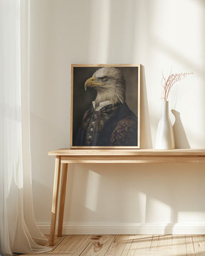 Bald Eagle Portrait Poster