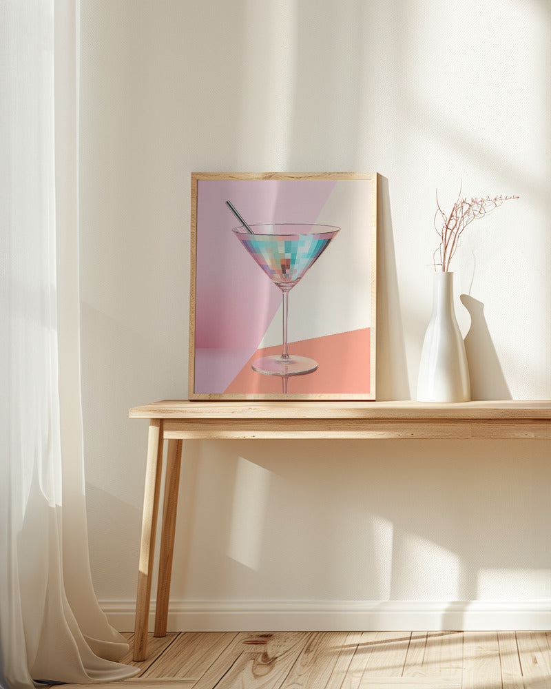 Sparkling Martini Poster