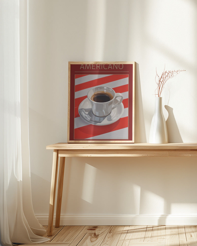 Americano Coffee Poster