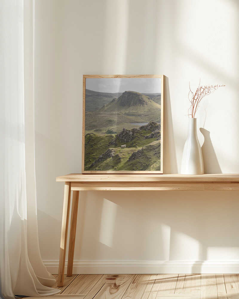 Quiraing Landscape on Scotland's Isle of Skye Poster