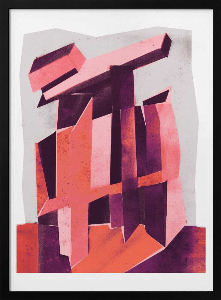 Geometric Symphony Poster