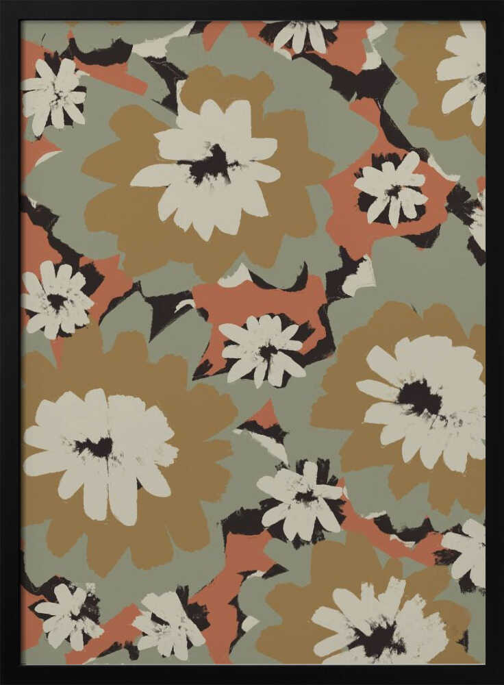 Floral Harmony Poster