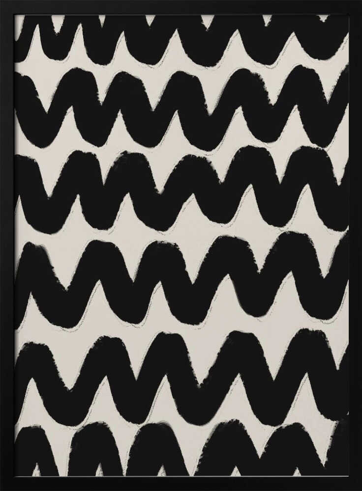 Zigzag Rhythm Poster