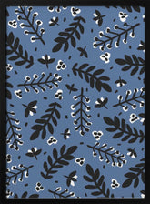 Leafy Nightscape Poster