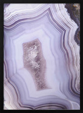 Purple Agate Poster