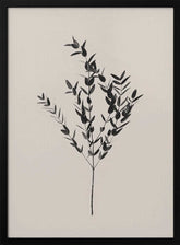 Inky Botanical Poster