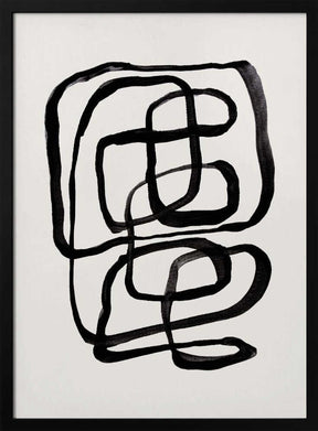 Abstract Lines I Poster