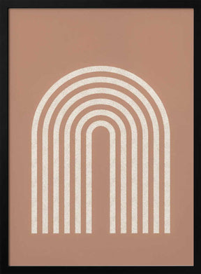 Rainbow lines Poster
