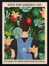 Into the Garden Standard Wall Art Poster