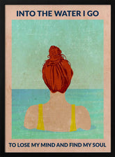 Into the Water (redhead) Poster