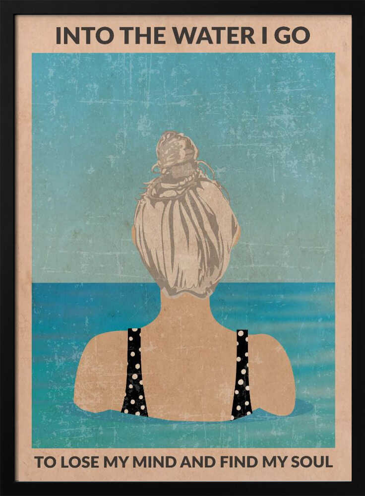Into the Water (silver) Poster