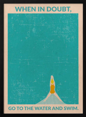 Open Water (blonde) Poster