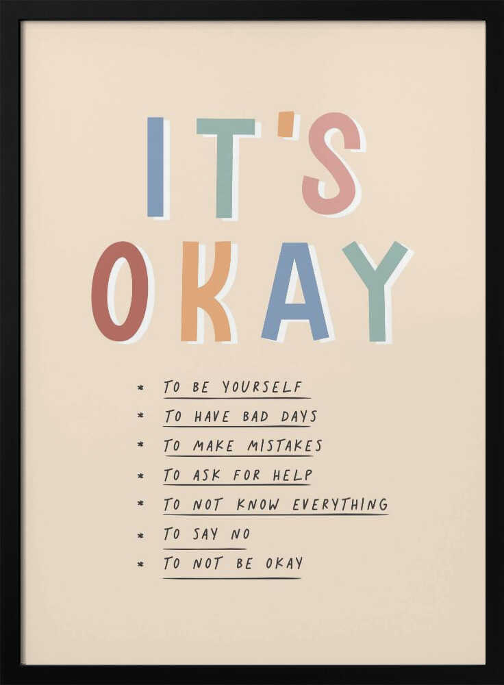 Its Okay Poster