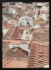 Red Tiled Rooftops Poster