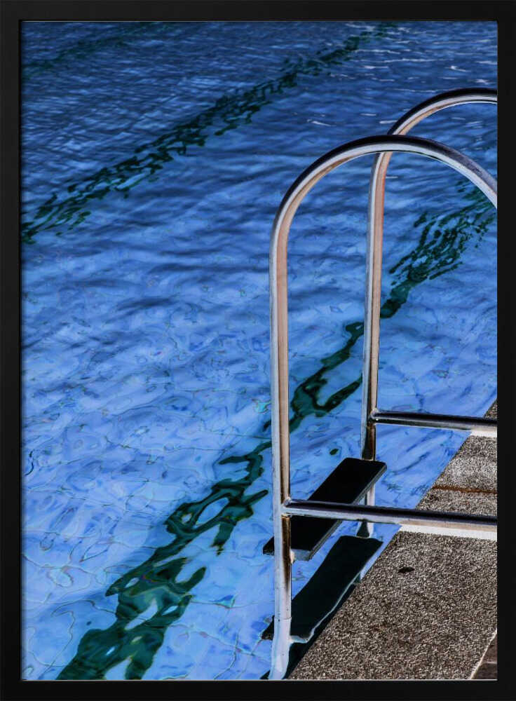 Poolside Reflections Poster