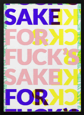 Vivid Repetition Poster