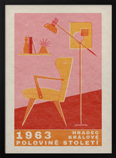 Mid Century Czech Furniture Poster