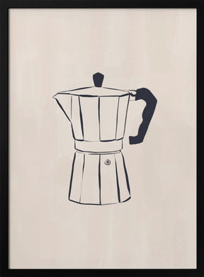 Cafetiere By Ivy Green Illustrations Poster