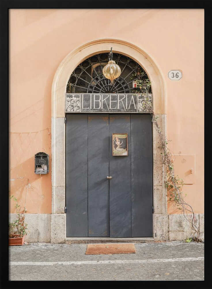 The Libreria Door Poster