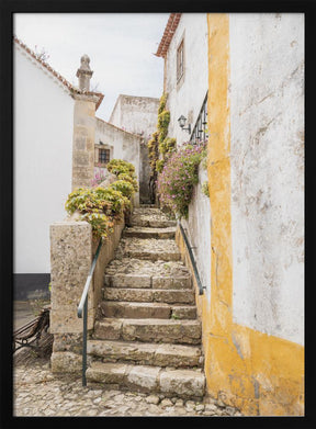 Obidos Stairs Poster