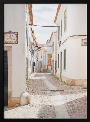 Streets of Cascais Poster