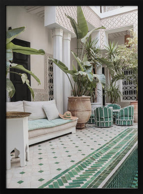 Marrakech Oasis Poster