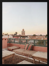 Sunset in Marrakech Poster