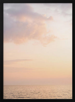 Pastel Color Sunset Poster