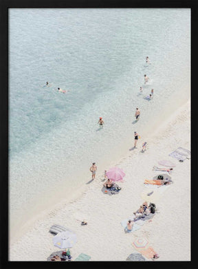 Aerial beach view 2 Poster