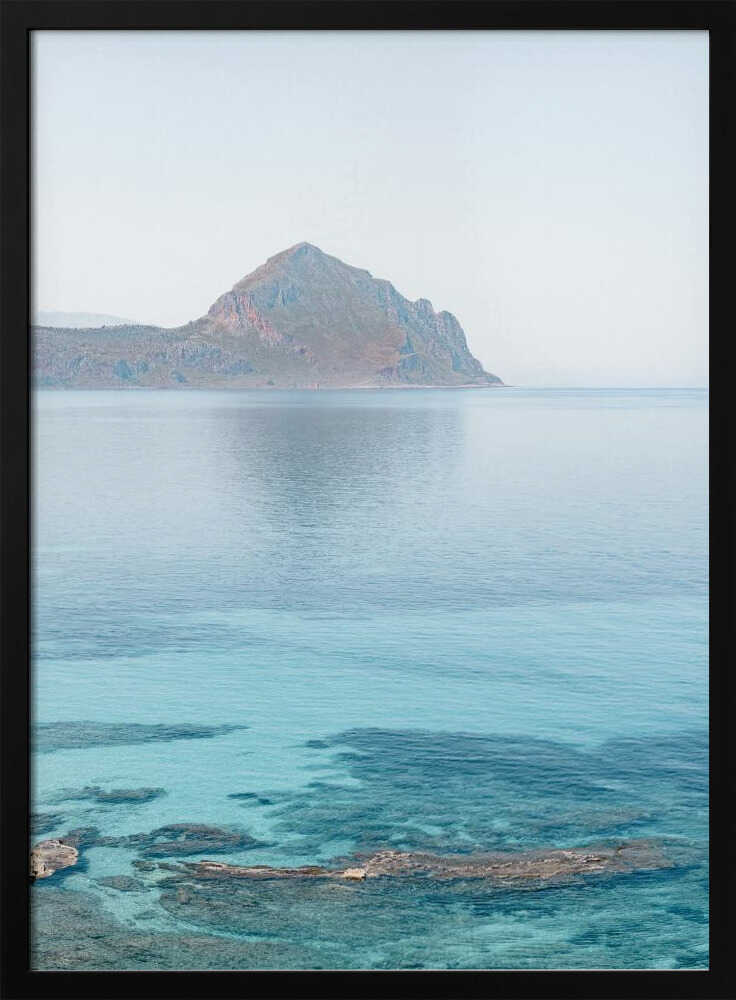 Rocks at the coast Poster