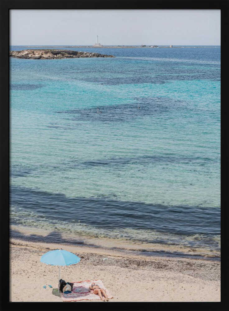 Italian beach 3 Poster