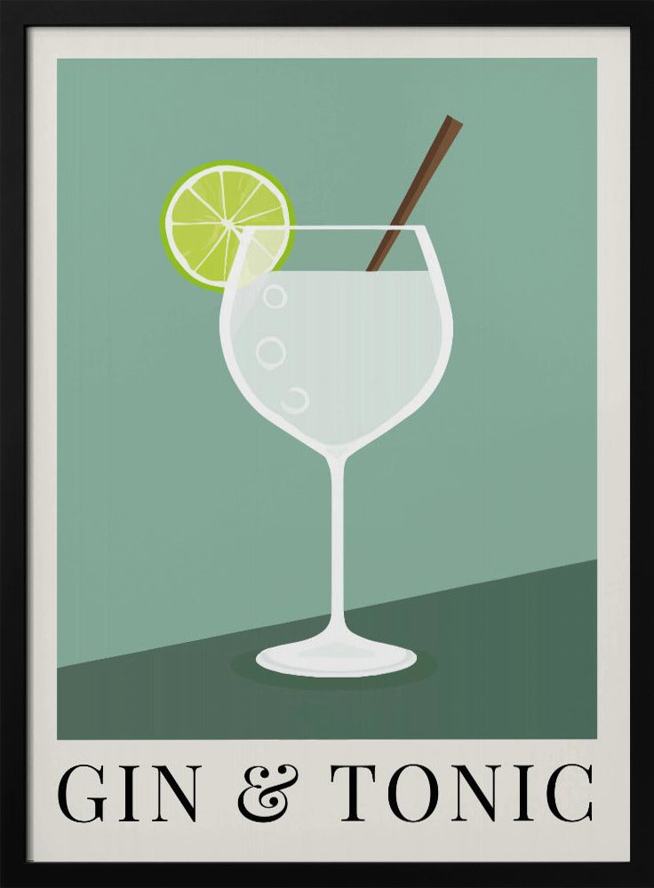 Gin &amp; Tonic Poster