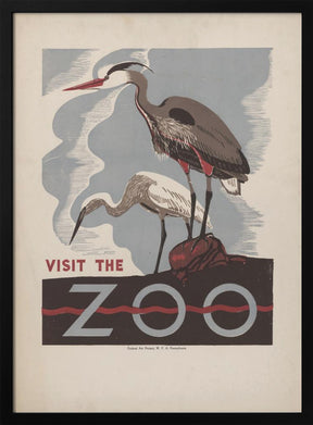 Visit the Zoo Poster