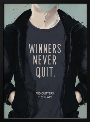 Winners Never Quit Poster