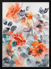 Watercolor Floral No. 2 Poster