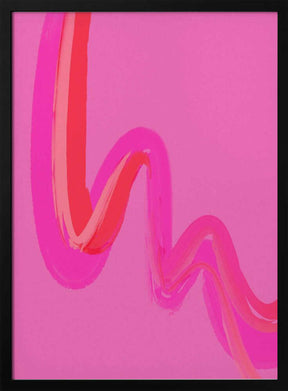 Neon Waves Poster