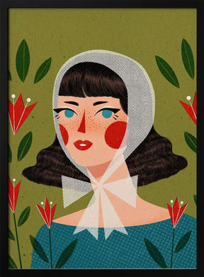 Retro Portrait Poster