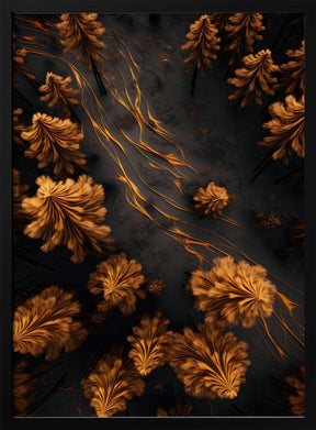 Golden Forest Poster