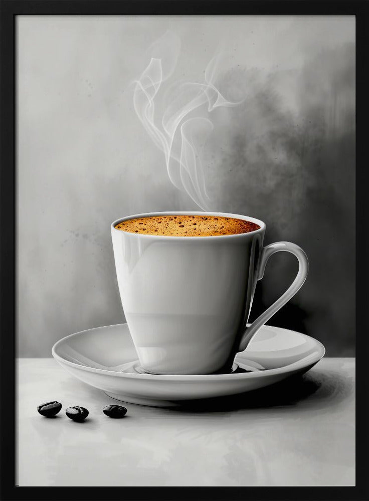 I Love Coffee Food Illustration Art (16) Poster