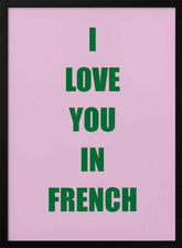 Frenchlovegreen Ratioiso Poster