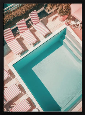 Redwhitestripedpool Ratio2x3 Poster