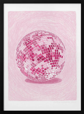 Pandc Discoball Copy 2 Poster