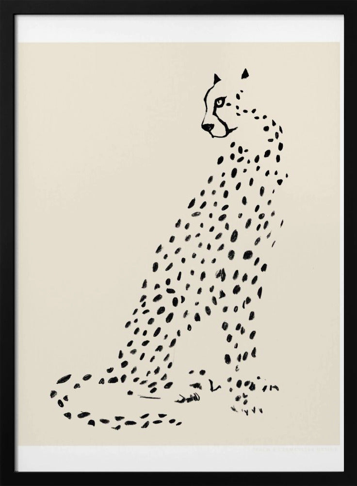 Pandc Leopard Poster