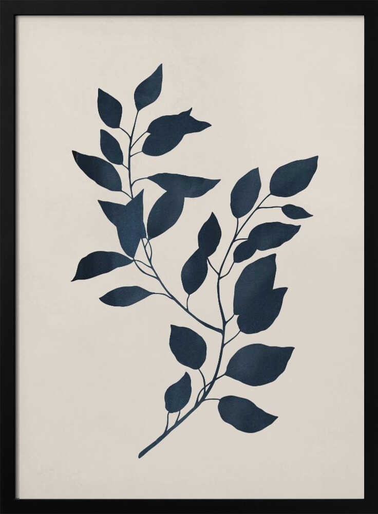 Botanical Silhouette 2 Poster